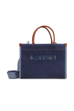 blue leather bag LANVIN KIDS | N30188Z09